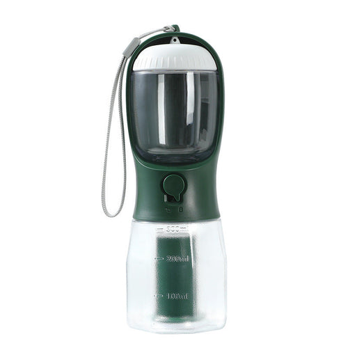Dog Water Cup Drinking Food Garbage Bag Three-in-one Portable Small