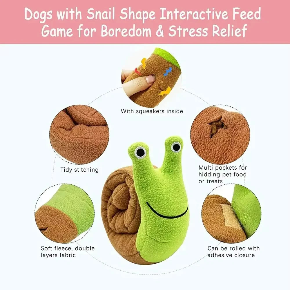 Plush Snails Toy