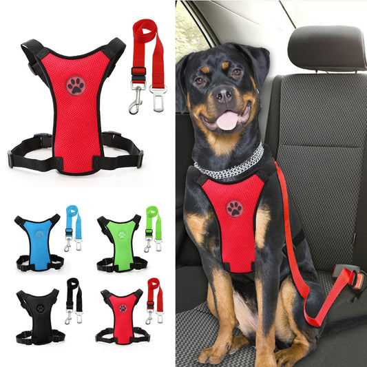 Nylon Breathable Mesh Dog Harness Vest