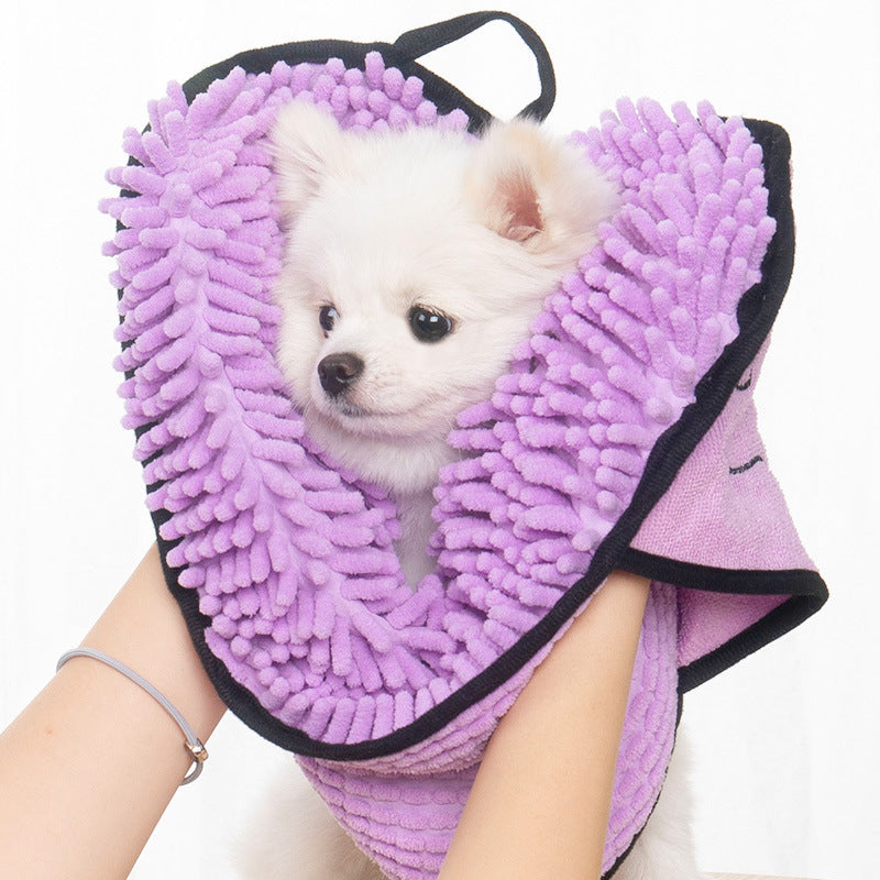 Dogs/Cats Towels: Super Absorbent Microfiber Bath Towels
