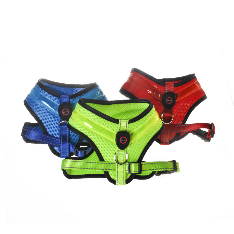 USB Charging LED Dog Chest Strap Vest