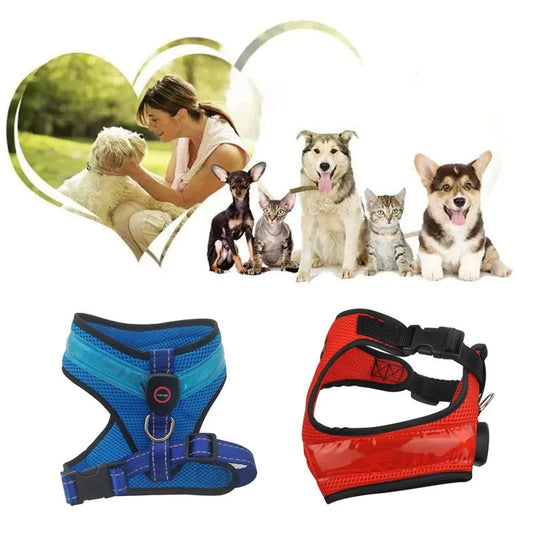 USB Charging LED Dog Chest Strap Vest