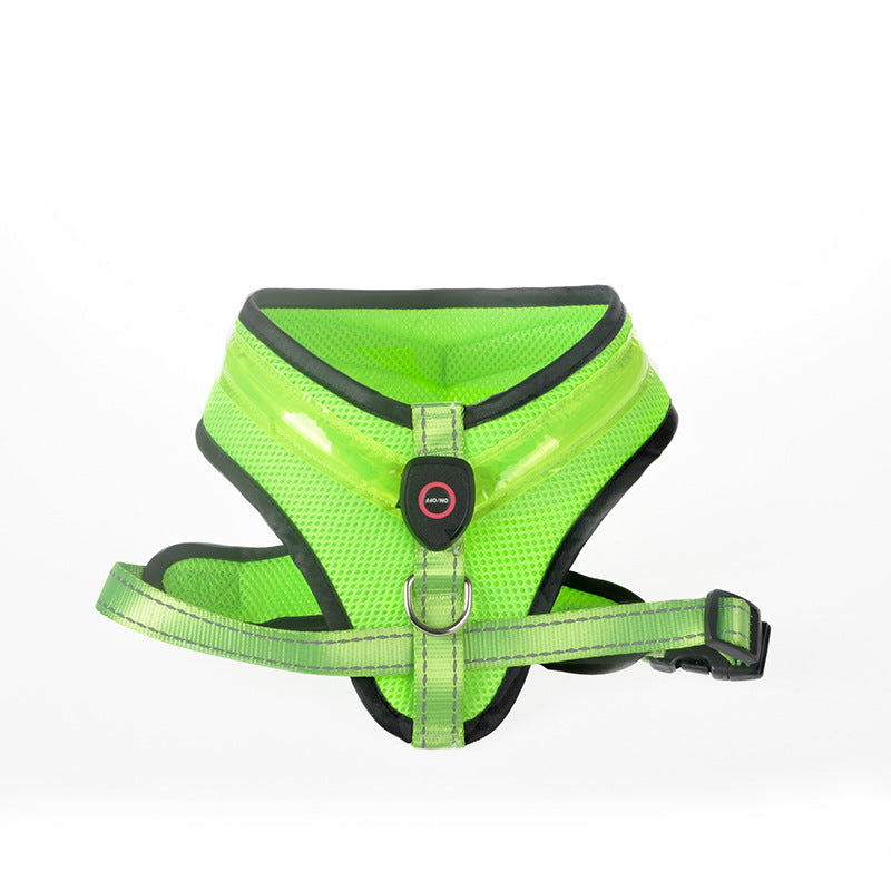 USB Charging LED Dog Chest Strap Vest